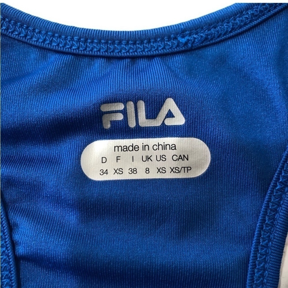 FILA Cheerleader dress blue, white size:XS - Picture 12 of 15